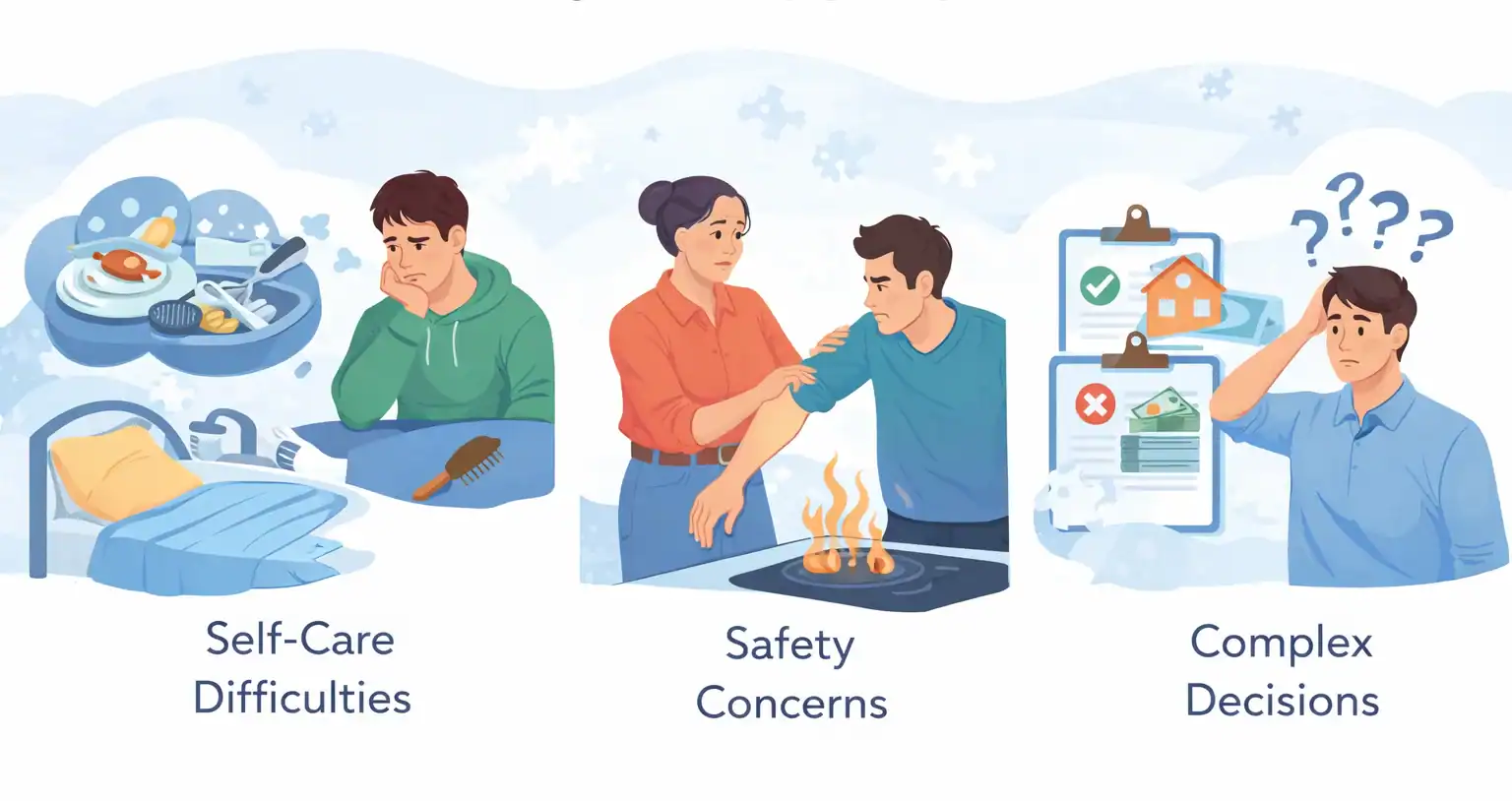 Guardianship for high-functioning autism in cases involving safety, self-care challenges, or complex decisions